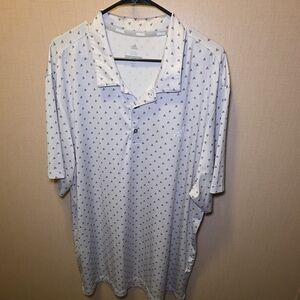 Adidas Men's White Polo Shirt